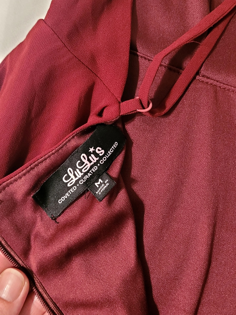Mythical Kind of Love Wine Red Maxi Dress - Picture 8 of 10